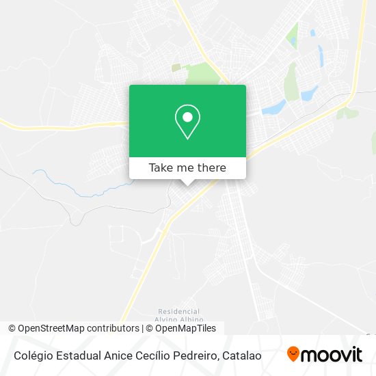 Colégio Estadual Anice Cecílio Pedreiro map