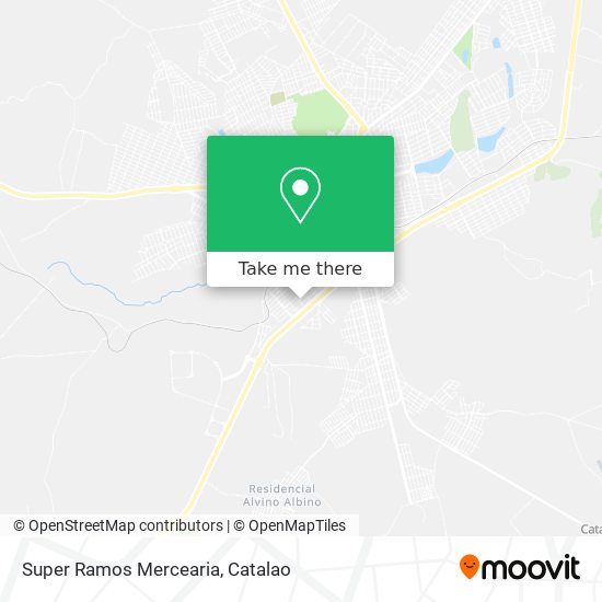 Super Ramos Mercearia map