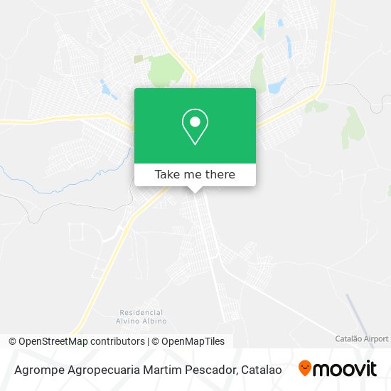 Mapa Agrompe Agropecuaria Martim Pescador