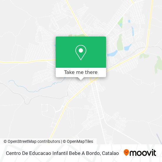 Mapa Centro De Educacao Infantil Bebe A Bordo