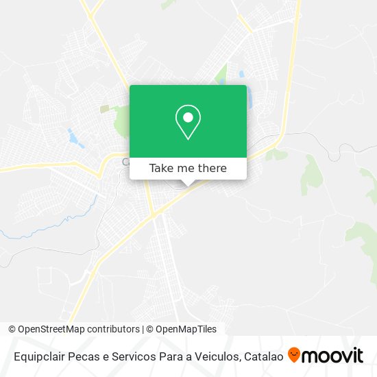 Mapa Equipclair Pecas e Servicos Para a Veiculos