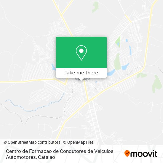 Centro de Formacao de Condutores de Veiculos Automotores map