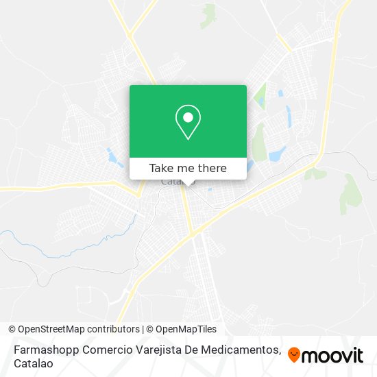 Mapa Farmashopp Comercio Varejista De Medicamentos