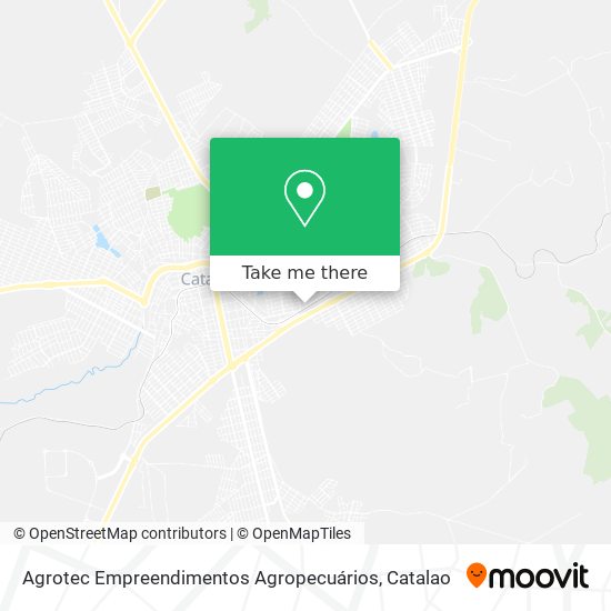 Agrotec Empreendimentos Agropecuários map