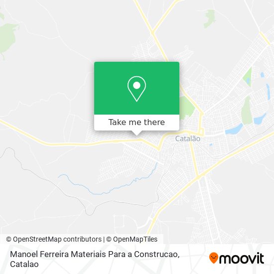 Mapa Manoel Ferreira Materiais Para a Construcao