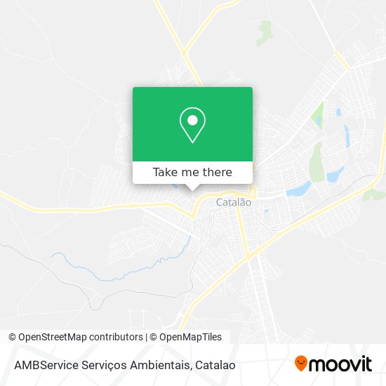 Mapa AMBService Serviços Ambientais