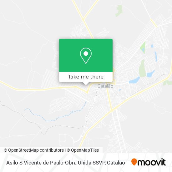 Mapa Asilo S Vicente de Paulo-Obra Unida SSVP