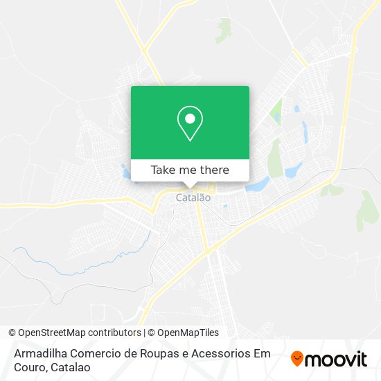 Armadilha Comercio de Roupas e Acessorios Em Couro map