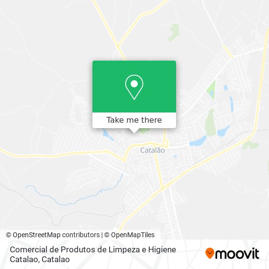 Comercial de Produtos de Limpeza e Higiene Catalao map