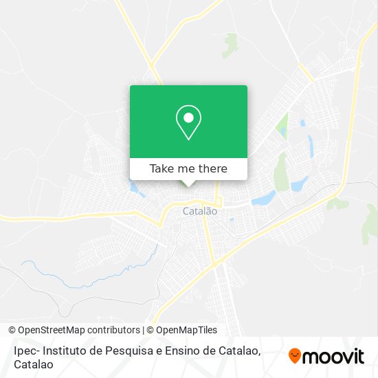 Mapa Ipec- Instituto de Pesquisa e Ensino de Catalao