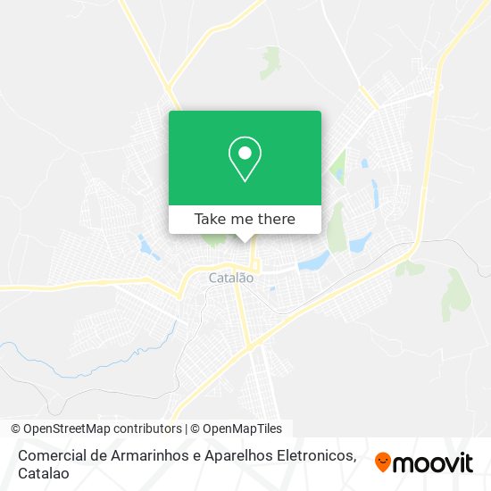 Comercial de Armarinhos e Aparelhos Eletronicos map