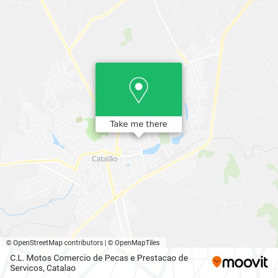 C.L. Motos Comercio de Pecas e Prestacao de Servicos map