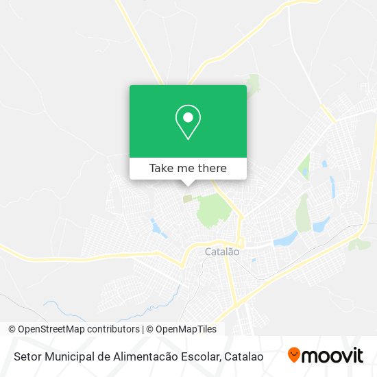 Setor Municipal de Alimentacão Escolar map