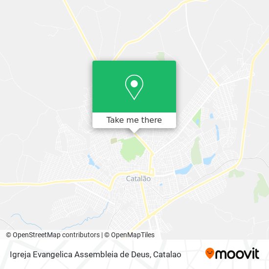 Mapa Igreja Evangelica Assembleia de Deus