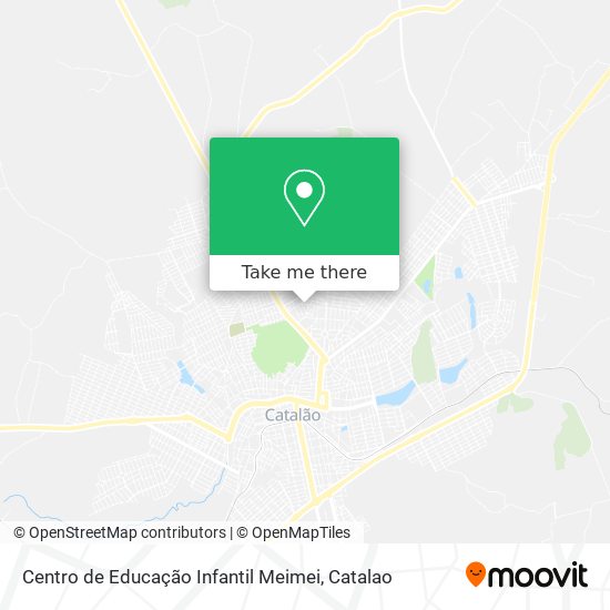 Mapa Centro de Educação Infantil Meimei