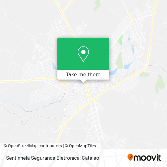 Sentinnela Seguranca Eletronica map