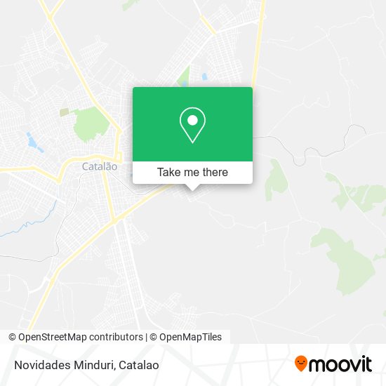 Mapa Novidades Minduri