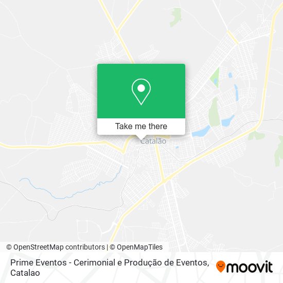 Mapa Prime Eventos - Cerimonial e Produção de Eventos