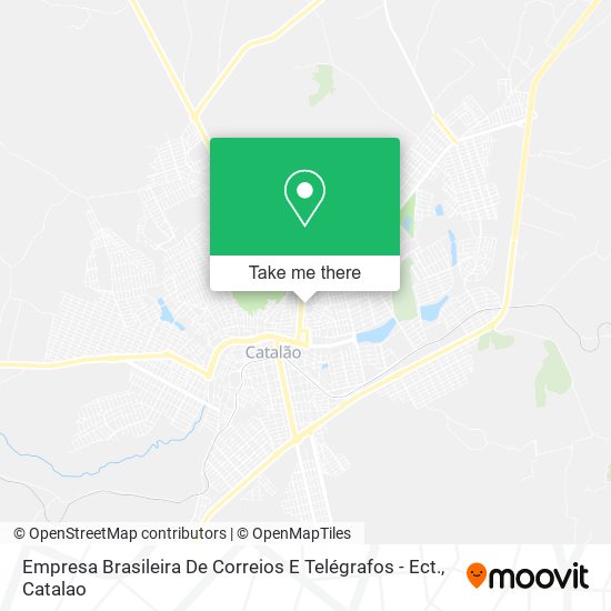 Empresa Brasileira De Correios E Telégrafos - Ect. map