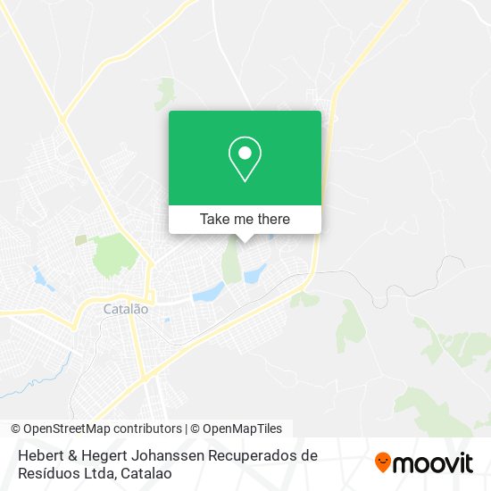 Mapa Hebert & Hegert Johanssen Recuperados de Resíduos Ltda