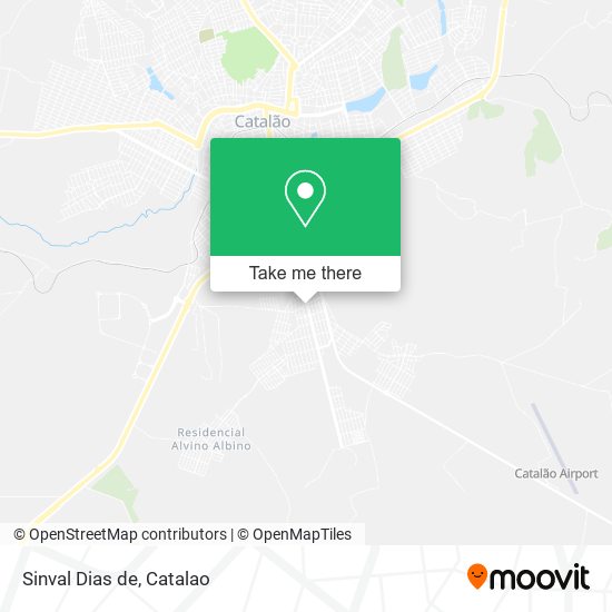 Sinval Dias de map