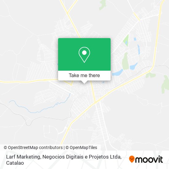 Mapa Larf Marketing, Negocios Digitais e Projetos Ltda