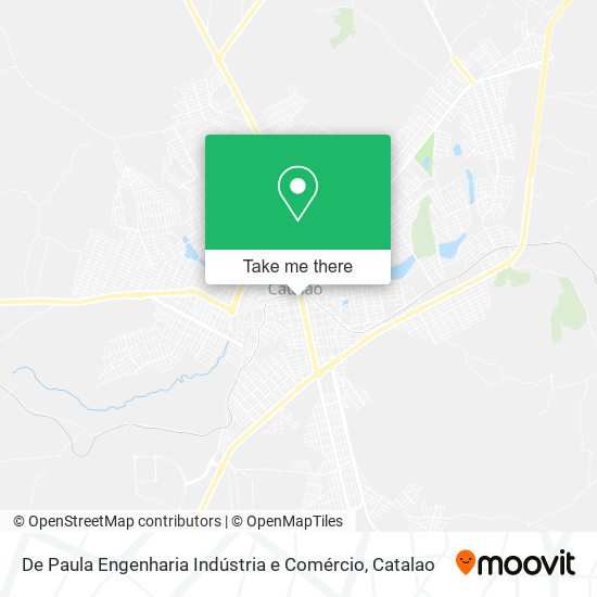 De Paula Engenharia Indústria e Comércio map