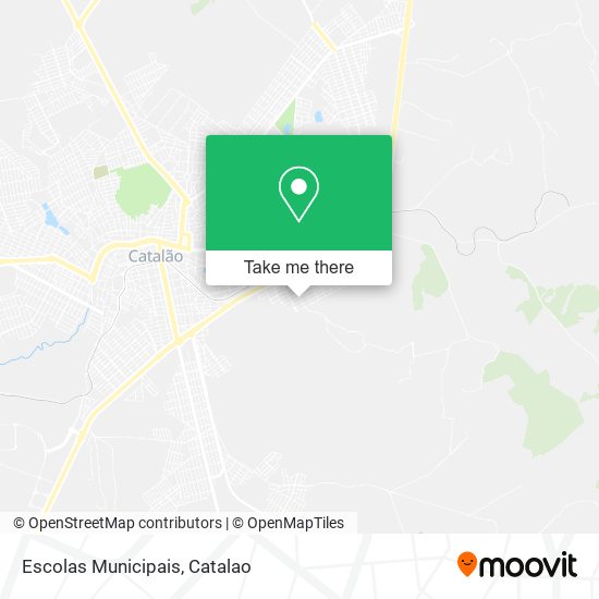 Mapa Escolas Municipais