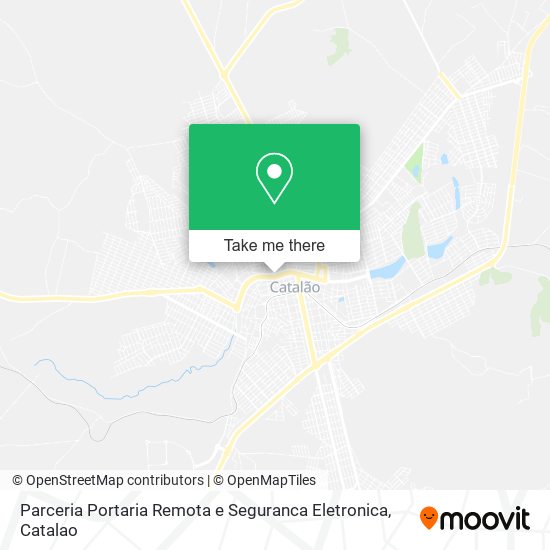 Parceria Portaria Remota e Seguranca Eletronica map