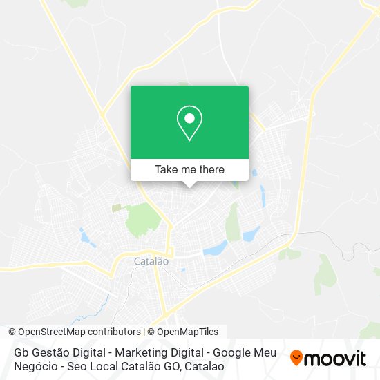 Gb Gestão Digital - Marketing Digital - Google Meu Negócio - Seo Local Catalão GO map