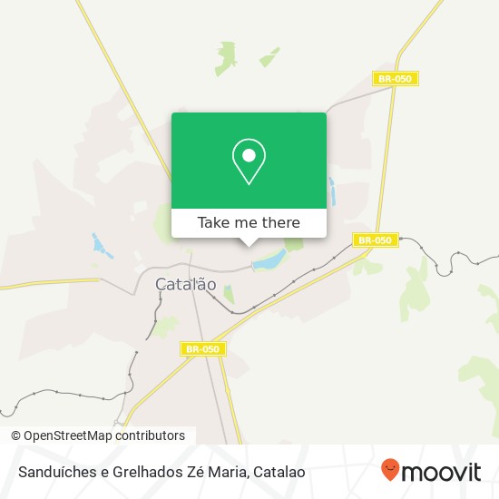 Mapa Sanduíches e Grelhados Zé Maria