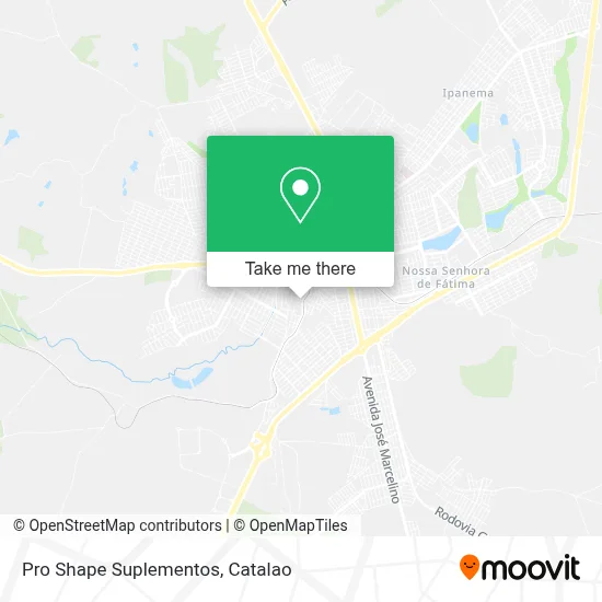 Pro Shape Suplementos map