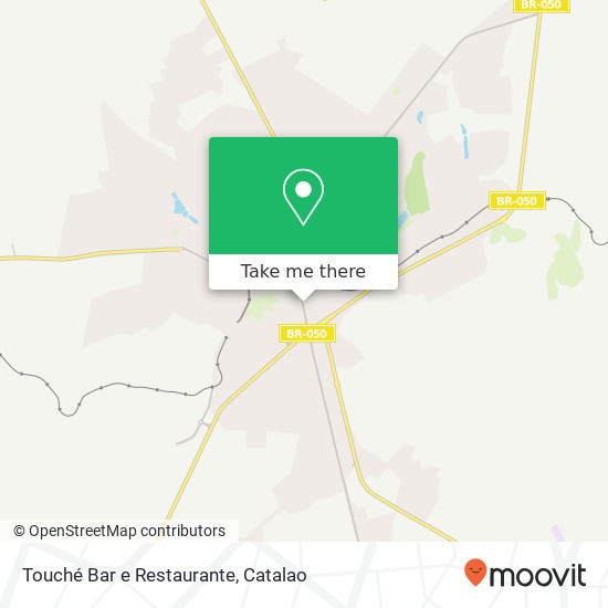 Mapa Touché Bar e Restaurante