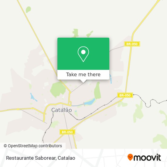 Restaurante Saborear map