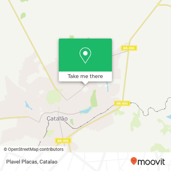 Plavel Placas map