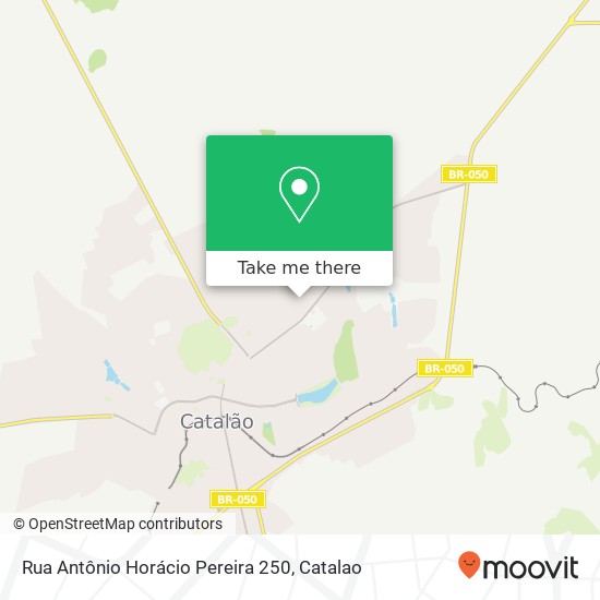 Rua Antônio Horácio Pereira 250 map