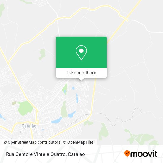 Mapa Rua Cento e Vinte e Quatro