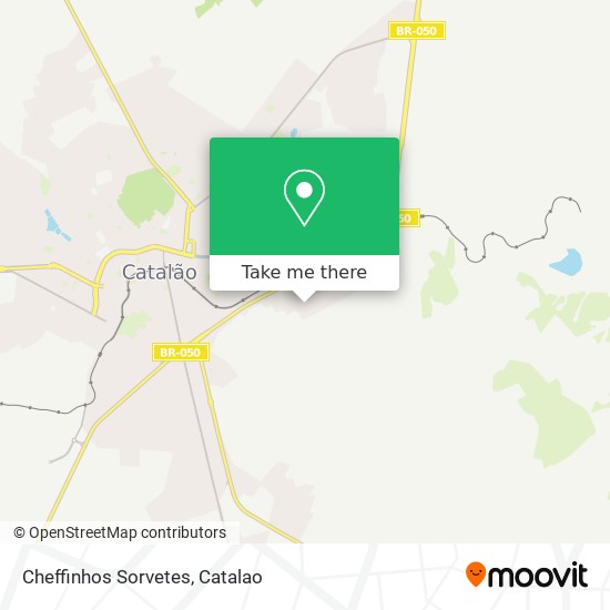 Cheffinhos Sorvetes map
