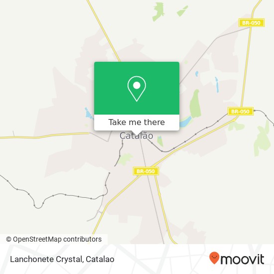 Mapa Lanchonete Crystal, Rua Nassim Agel, 552 Catalão Catalão-GO 75701-050