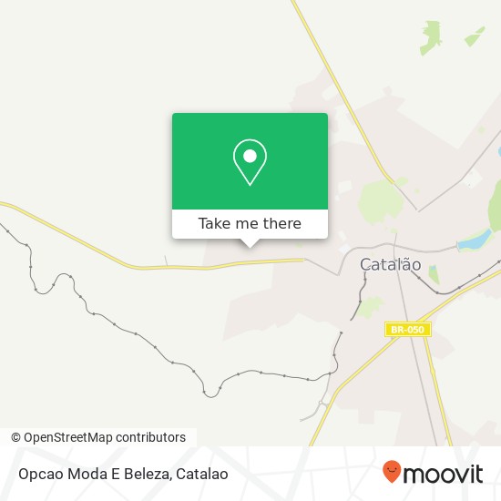 Mapa Opcao Moda E Beleza, Rua São Luís, 465 Catalão Catalão-GO 75711-570
