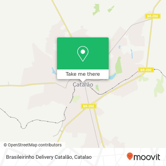 Mapa Brasileirinho Delivery Catalão, Avenida Farid Miguel Safatle, 658 Catalão Catalão-GO 75701-040
