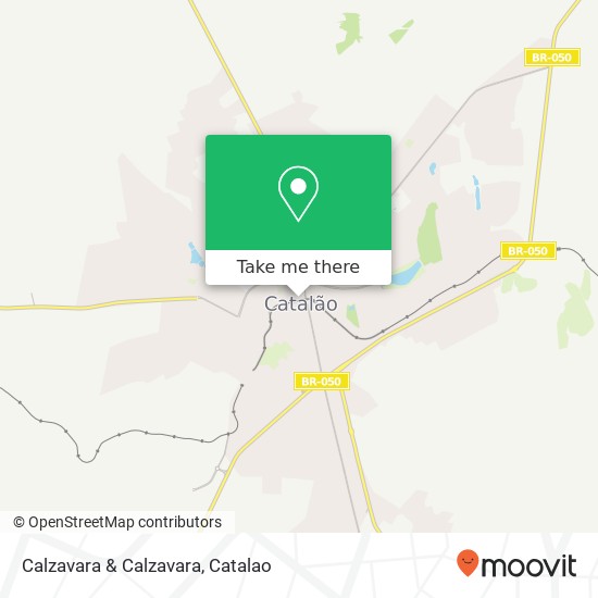 Mapa Calzavara & Calzavara, Avenida Farid Miguel Safatle, 600 Catalão Catalão-GO 75701-040