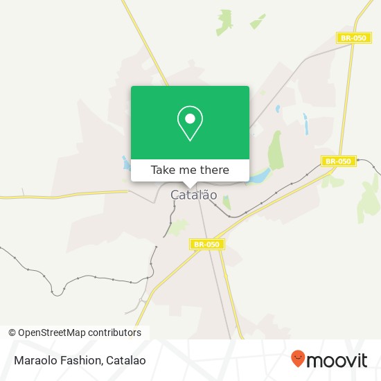 Mapa Maraolo Fashion, Avenida Farid Miguel Safatle, 561 Catalão Catalão-GO 75701-040