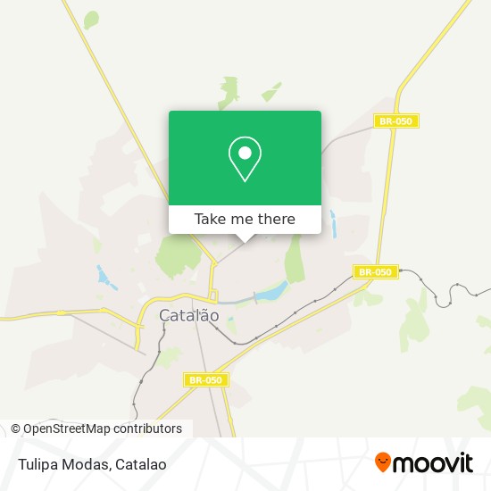 Mapa Tulipa Modas