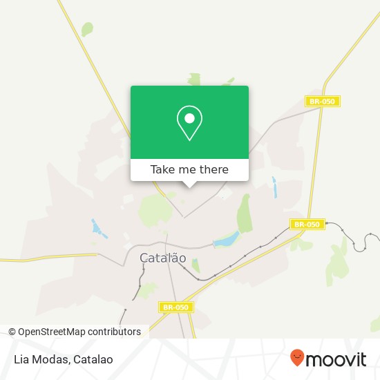 Mapa Lia Modas, Rua Colômbia, 263 Catalão Catalão-GO 75703-510