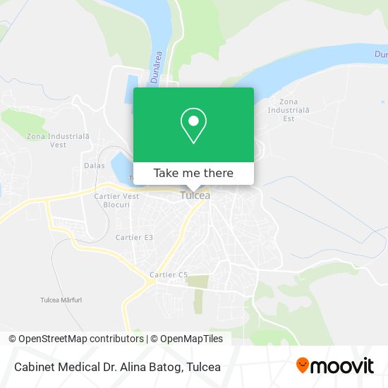 Cabinet Medical Dr. Alina Batog map