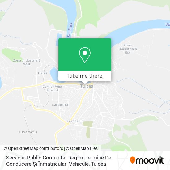 Serviciul Public Comunitar Regim Permise De Conducere Și Înmatriculari Vehicule map