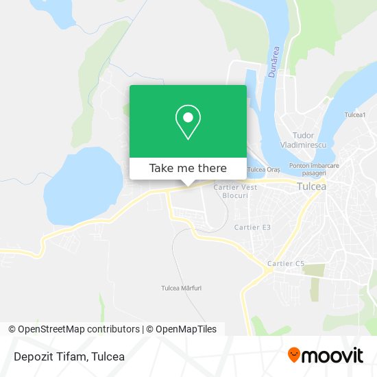 Depozit Tifam map