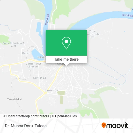 Dr. Musca Doru map