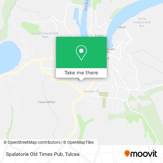 Spalatorie Old Times Pub map